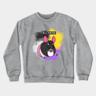 Artistic/Autistic Rat (Version 3) Crewneck Sweatshirt